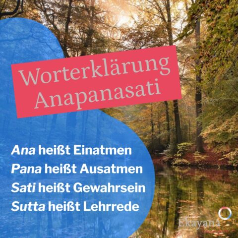 Worterklärung Anapanasati