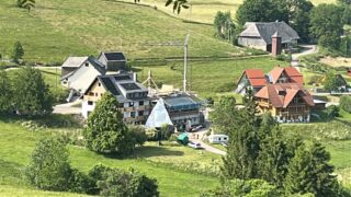 Umbau Ekayana Retreathaus von oben