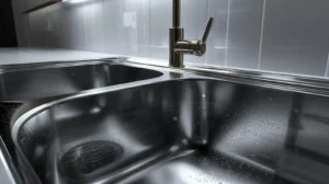Spültisch mit zwei Becken